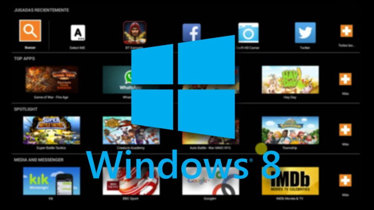 Cómo Ejecutar Apps Android en Windows 8 con BlueStacks