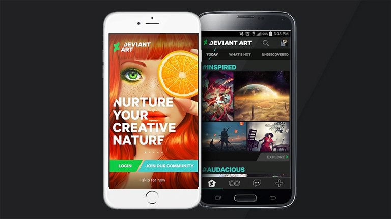 DeviantArt Lanza su Aplicación Oficial para iPhone 5, 6 y 6 Plus