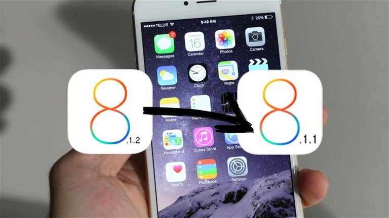 Cómo Hacer Downgrade de iOS 8.1.2 a 8.1.1 en iPhone y iPad
