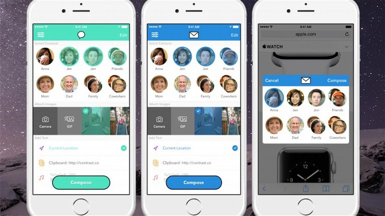 Group Text+ y Email+, dos Nuevas Apps de iPhone para Enviar Mensajes en Grupo