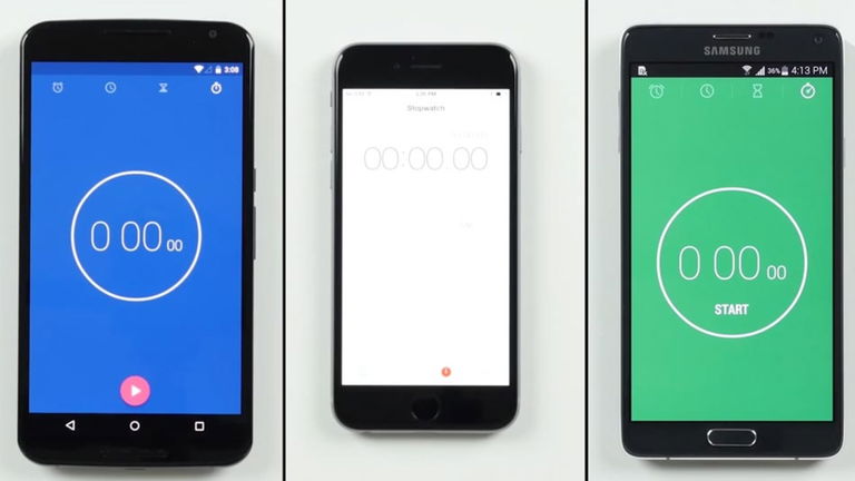 iPhone 6, Nexus 6 y Galaxy Note 4. ¿Cuál es más rápido?