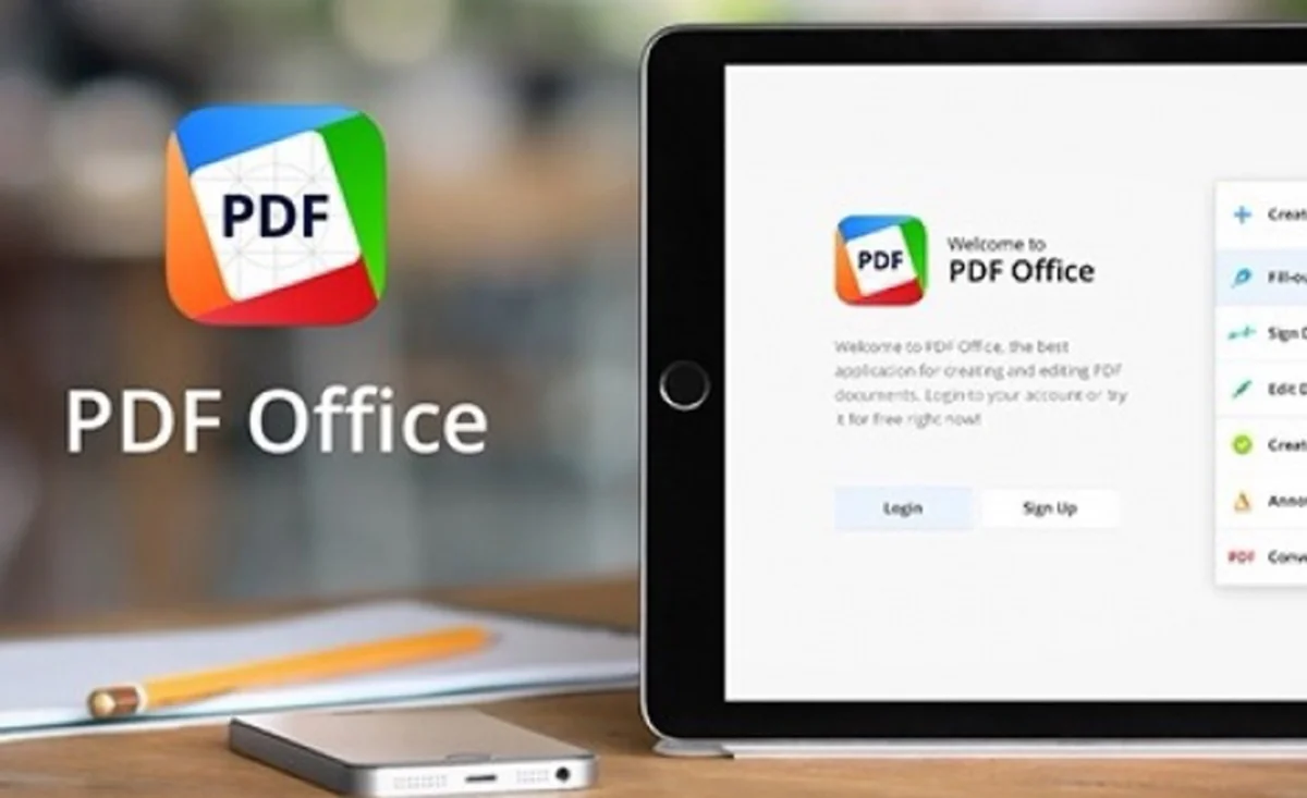Crea y Edita PDF en tu iPad, iPad Air y Mini con PDF Office