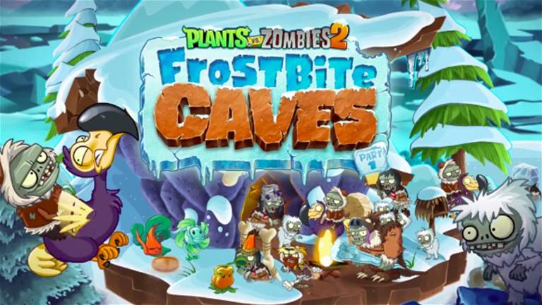 Descubre la Actualización Frostbite Caves de Plants vs Zombies 2