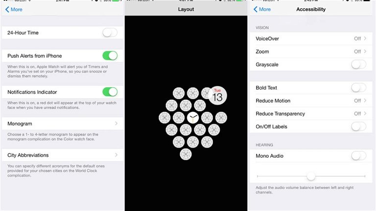Se Revelan Algunos Detalles de la Aplicación del Apple Watch en iOS