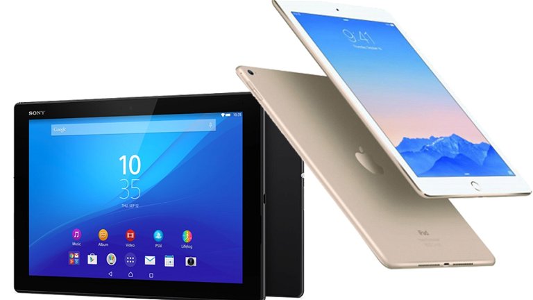 Sony Xperia Z4 Tablet vs. iPad Air 2 de Apple: Duelo de Tablets