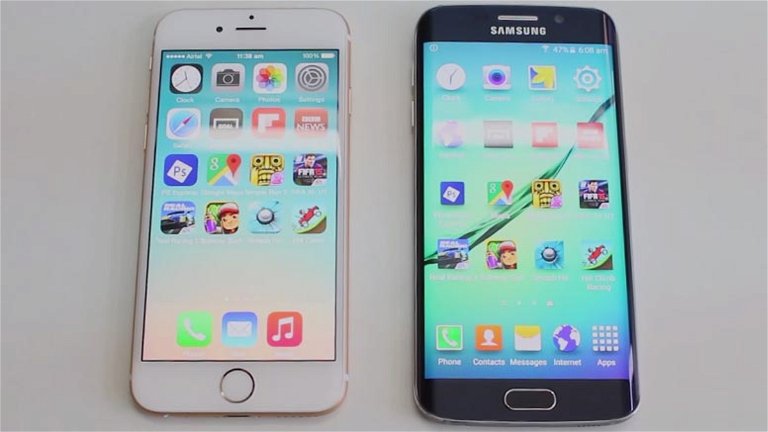 Samsung Galaxy S6 vs. iPhone 6: Comparativa de Velocidad