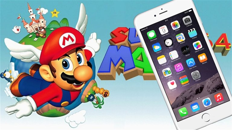 Así Luce Super Mario 64 en un iPhone 6 de Apple (Vídeo)