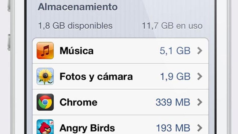 Trucos para Liberar Espacio Inútil de iOS en iPhone y iPad