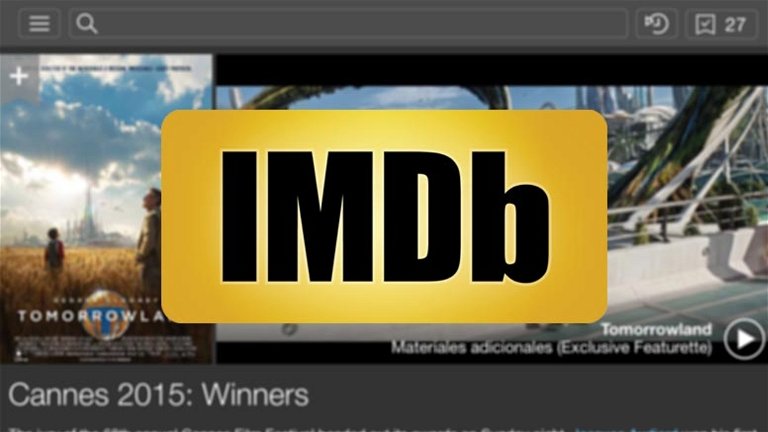IMDb es la Mejor App de Cine y Televisión para iPhone y iPad