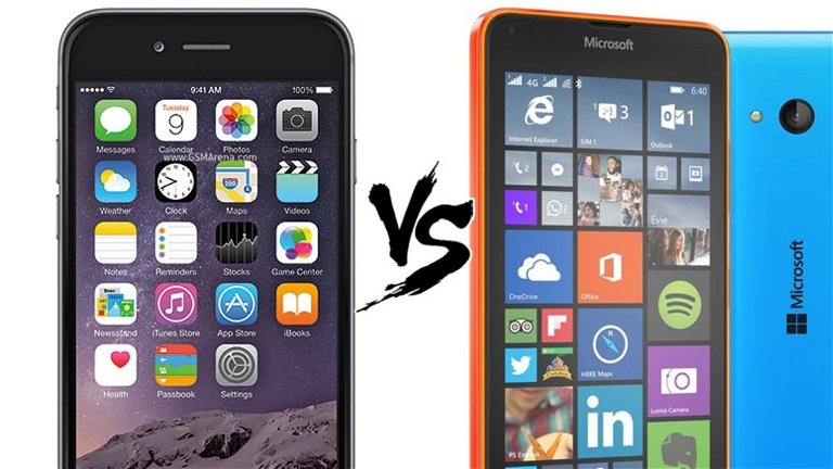 iPhone 6 vs. Lumia 640 LTE: Comparativa de Smartphones