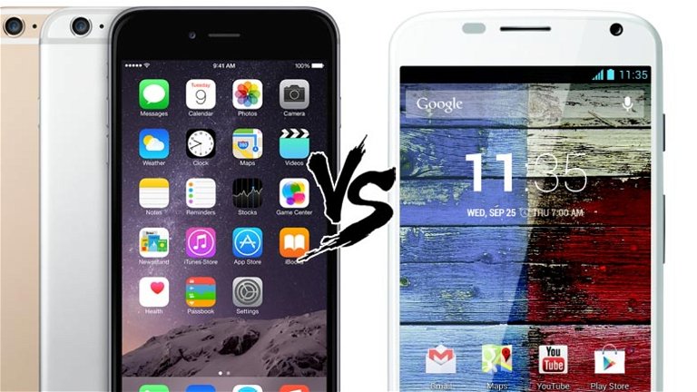 iPhone 6 Plus vs. Motorola X: Comparativa de Smartphones