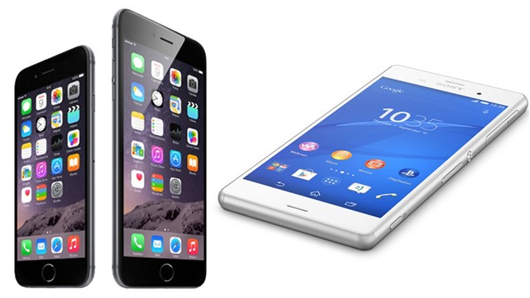 iPhone 6 y 6 Plus Vs. Sony Xperia Z3, ¿Cuál Es Mejor?