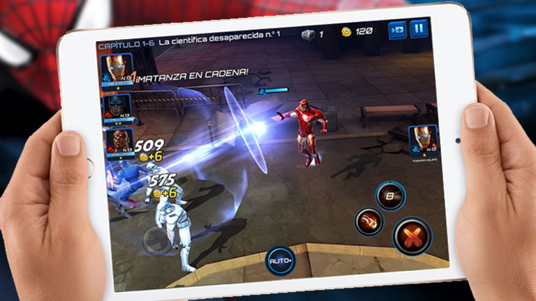 ¿Te gustan los Superheroes? Prueba el Nuevo Marvel Future Fight en tu iPad