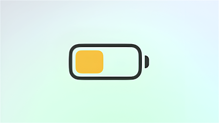 ¿Por qué el icono de la batería del iPhone es de color amarillo?