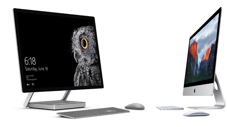 Microsoft innova con su Surface Studio, ¿Veremos un iMac táctil?