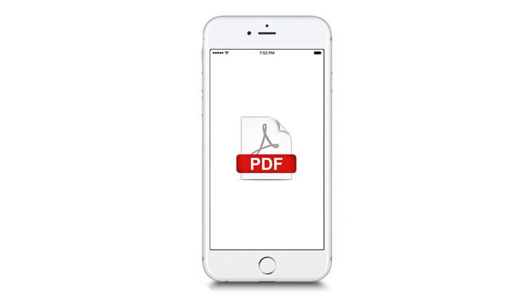 Crea archivos PDF de cualquier cosa usando tu iPhone y iPad