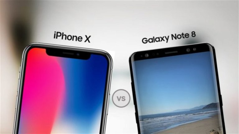 iPhone X vs Samsung Galaxy Note 8: ¿en qué se diferencian y cuál es mejor?