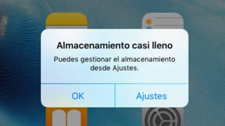 Cómo liberar espacio en tu iPhone