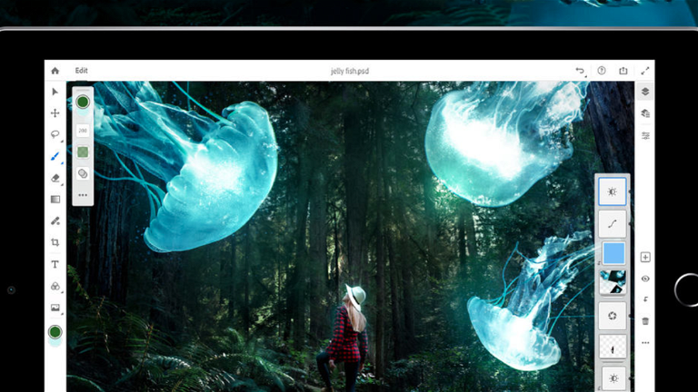 La versión completa de Adobe Photoshop llegará al iPad en 2019