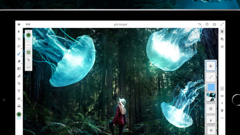 La versión completa de Adobe Photoshop llegará al iPad en 2019