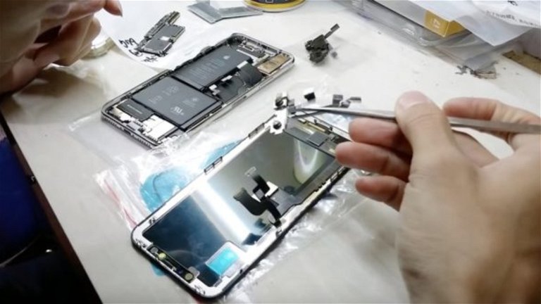 Crean un iPhone X con piezas sueltas compradas en China