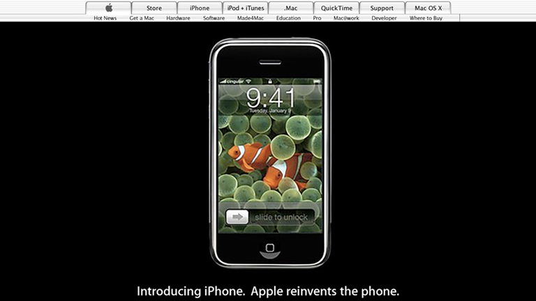 Así es como la web de Apple ha presentado cada iPhone a lo largo de la historia