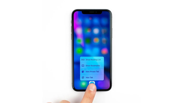 Todo esto puedes hacer manteniendo presionada la pantalla de tu iPhone