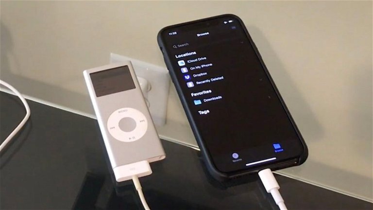 Sí, con iOS 13 puedes conectar un iPod a tu iPhone y ver sus archivos, por si te lo estabas preguntando