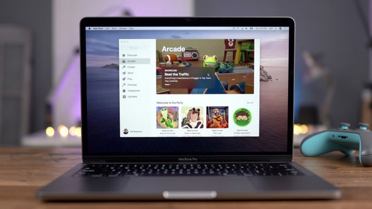 ¡Así luce Apple Arcade en un MacBook!