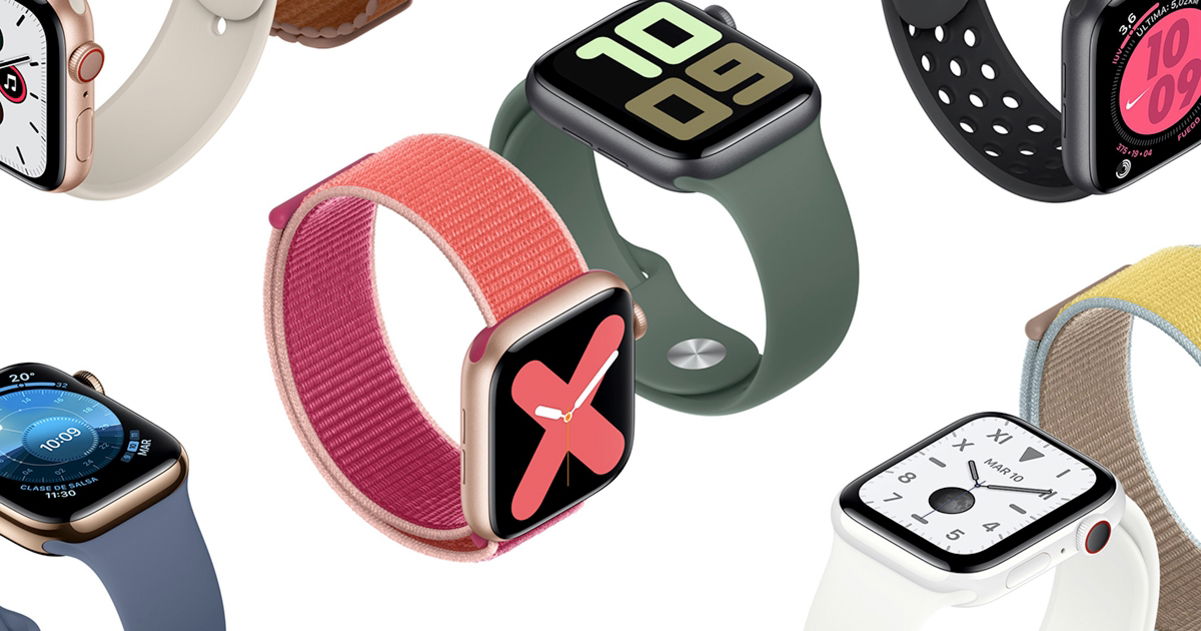 Cual es la diferencia entre discount el apple watch 4 y 5