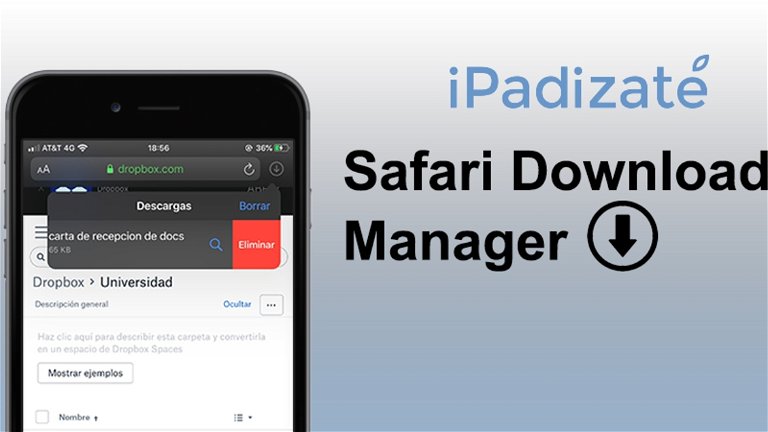 Cómo usar el gestor de descargas de Safari en iOS 13