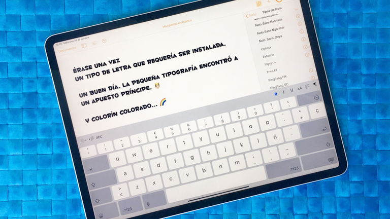 Cómo usar tipos de letra personalizadas en iOS 13 y iPadOS 13