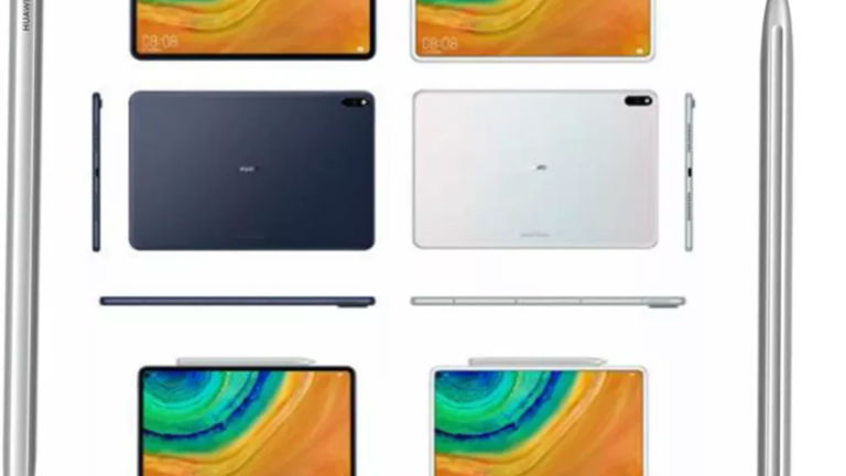 El nuevo tablet de Huawei luce, básicamente, igual que un iPad Pro