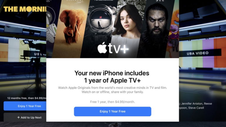 Cómo conseguir tu año gratis de Apple TV+