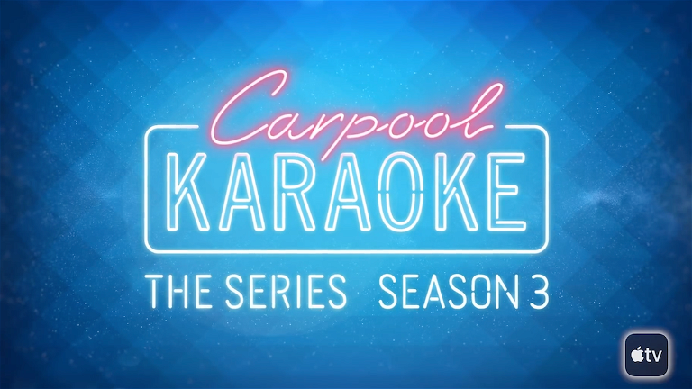 "Carpool Karaoke" regresa para una nueva temporada, esta vez en Apple TV+