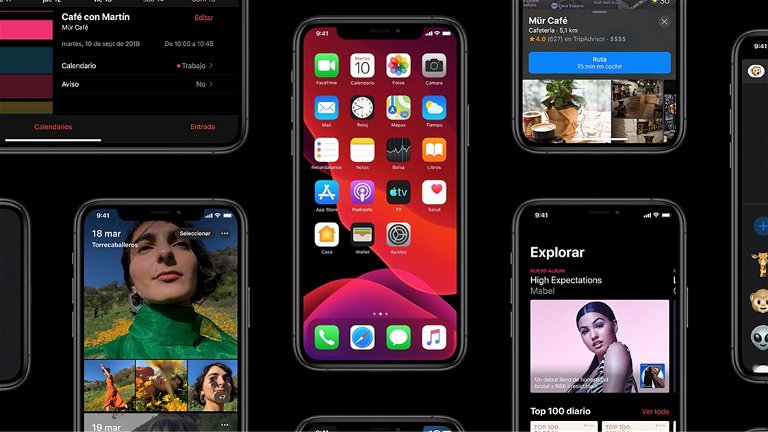 El siguiente paso de Apple con el modo oscuro: cambiar los iconos de iOS