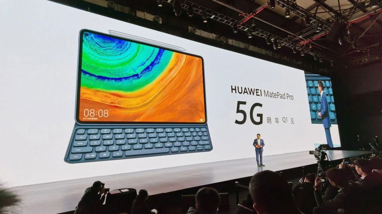 Huawei presenta su MatePad Pro 5G, prácticamente un clon del iPad Pro