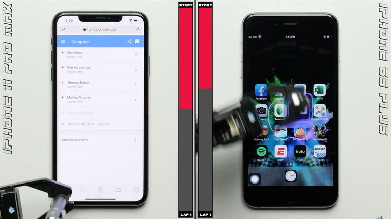 Test retro: ¿cuánto más rápido es el iPhone 11 Pro comparado con el iPhone 6s?