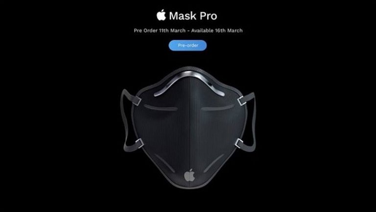 Lo que nos faltaba: un concepto de máscara contra el coronavirus de Apple