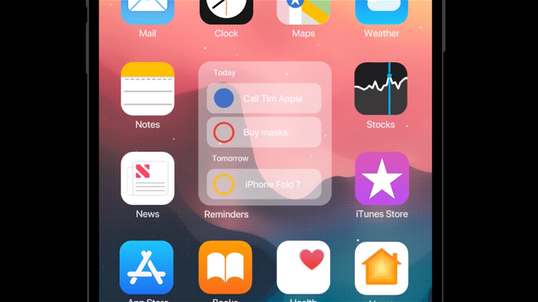 Este concepto de iOS 14 muestra cómo podrían lucir los nuevos iconos dinámicos