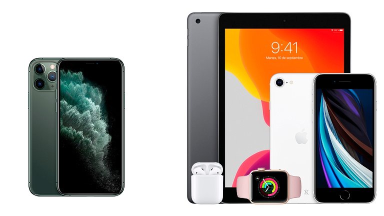 ¿iPhone 11 Pro o ecosistema de Apple formado por iPhone SE, iPad, Apple Watch y AirPods?