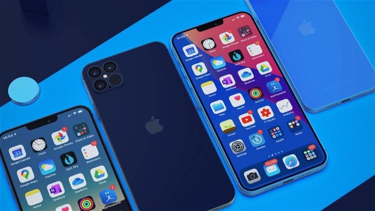 Este nuevo concepto del iPhone 12 luce espectacular en azul
