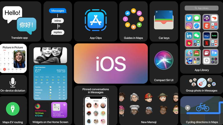 Lista completa con las 100 novedades más importantes de iOS 14