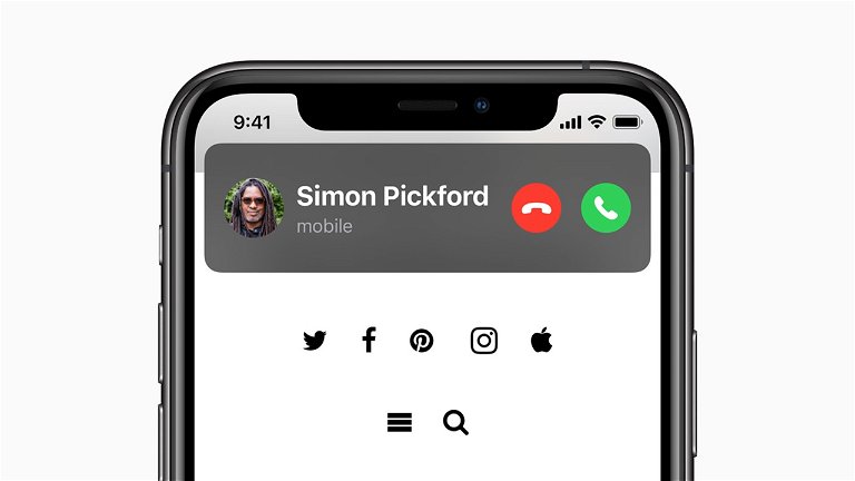 Nueva notificación de llamada en iOS 14: así es y así funciona