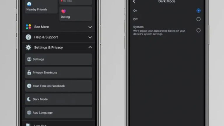 ¡Al fin! Facebook comienza a desplegar el modo oscuro en su app