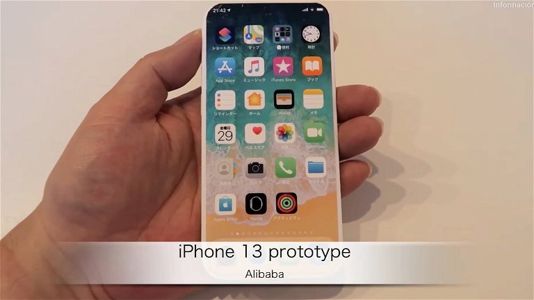 Aparece una "maqueta prototipo" del iPhone 13 que desvela muchísimas novedades