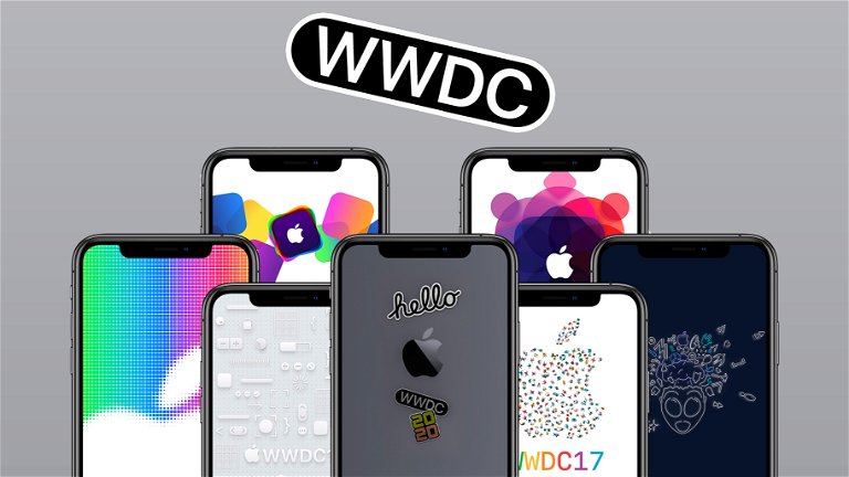 Los wallpapers de cada edición de la WWDC de Apple