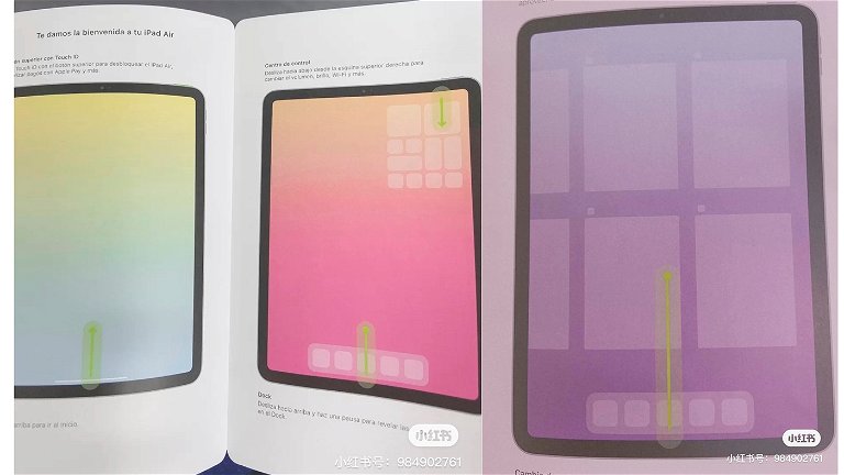 Se filtra el manual del iPad Air 2020: nuevo diseño, sin botón y con Touch ID