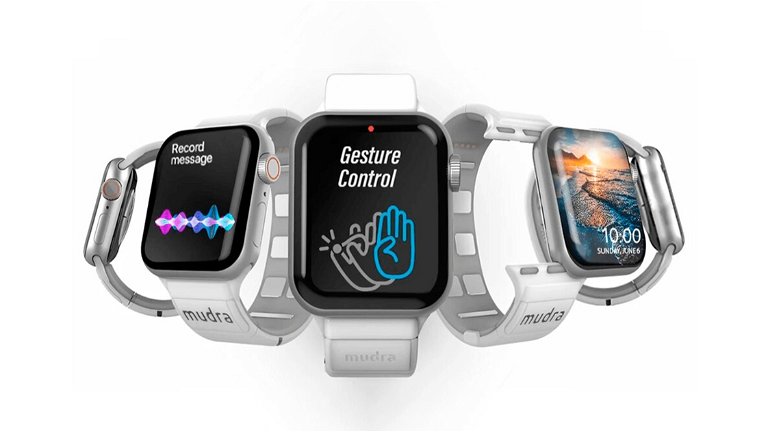 Esta “correa inteligente” permite controlar el Apple Watch mediante gestos