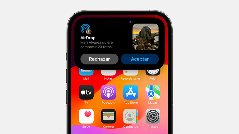 Cómo activar o desactivar AirDrop en el iPhone